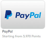 Cashout to PayPal on MyPoints