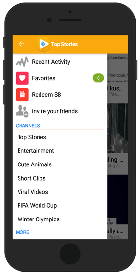 Swagbucks watch app categories