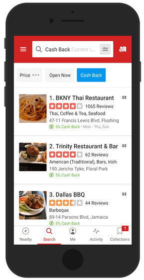 get paid to eat with the Yelp app