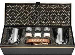 R.O.C.K.S Whiskey Stones Gift Set