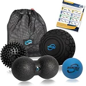 Invincible Fitness Massage Balls Set