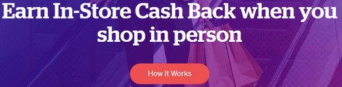 Rakuten In-Store Cash Back 
