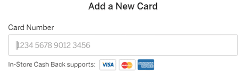 Add A Card To Rakuten For In-Store Shopping
