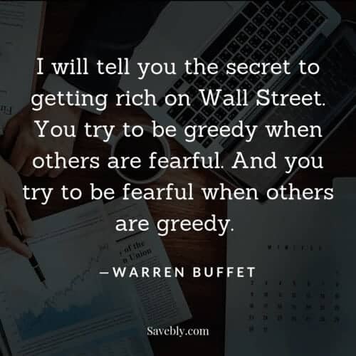 Great money mindset quote on investing and to motivate you to invest in the stock market.