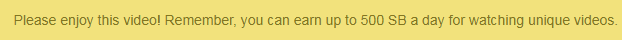 Swagbucks maximum earnings for videos in a day