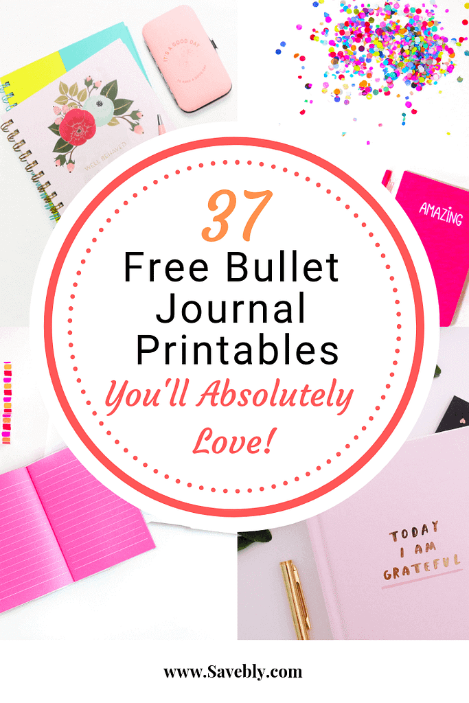 37 Free Bullet Journal Printables That You’ll Absolutely Love