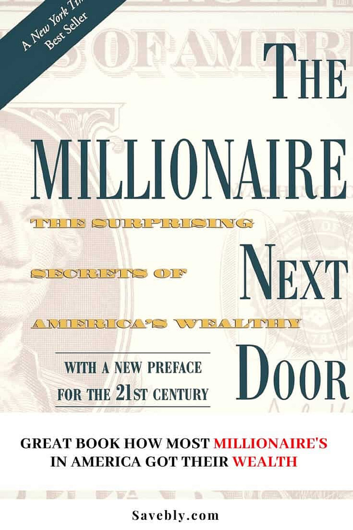 The Millionaire Next Door is an amazing book to read! Take a look at how the average millionaire in America got their wealth!