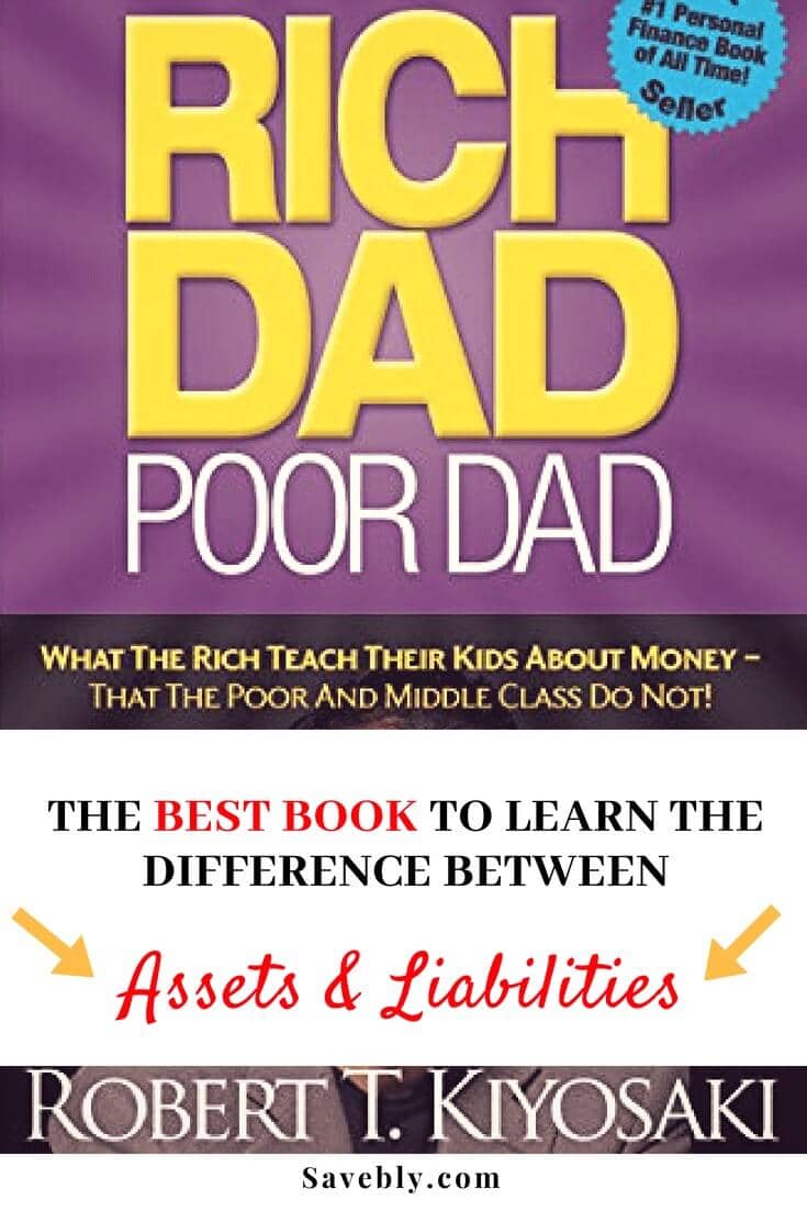 Rich Dad Poor Dad is a classic book to add to your collection! This amazing book that teaches you the difference between assets and liabilities!