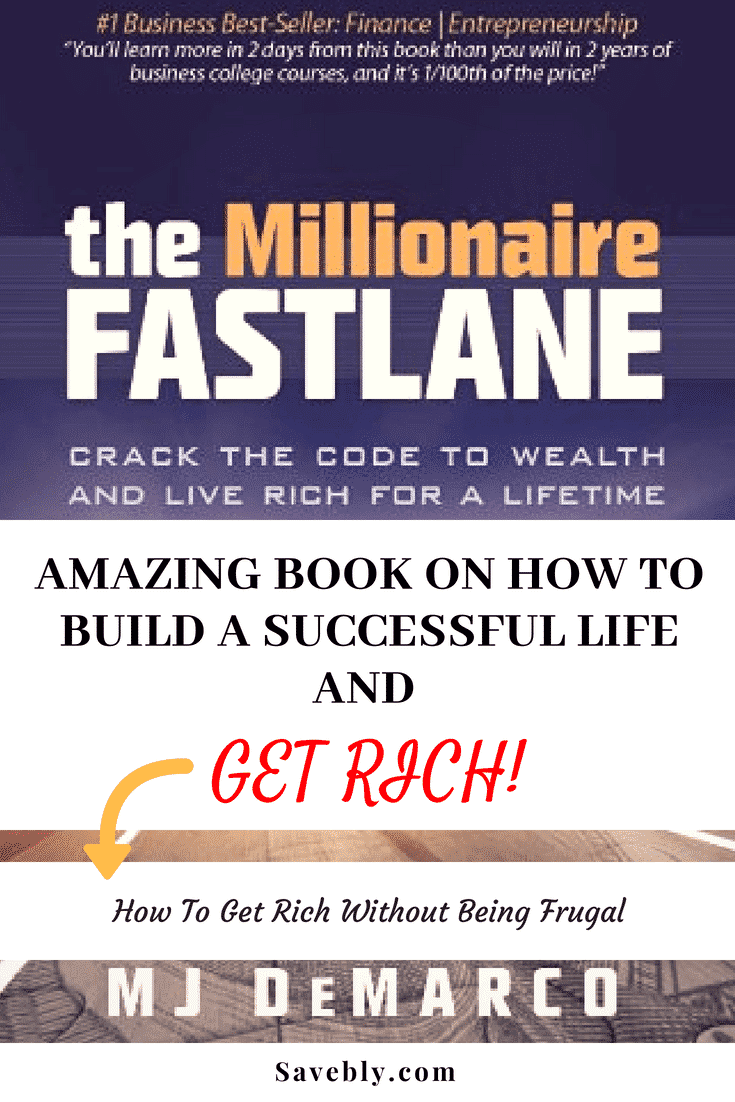 The Millionaire Fastlane is amazing. Not everyone wants to get rich slow by being frugal and if this is you then this book is a great read. I think everyone in personal finance should read this book!