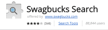 Swagbucks Chrome Extension for search