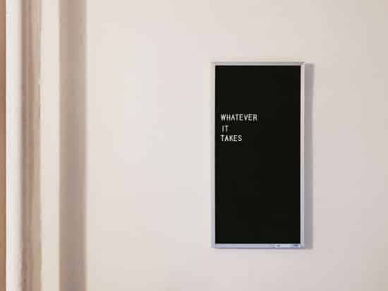Success Is Doing Whatever It Takes