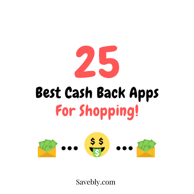 25 Best Cash Back Apps For Shopping To Use In 2021 These cash back apps make earning rewards simple. savebly