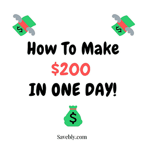 Learn how to make 200 dollars in one day