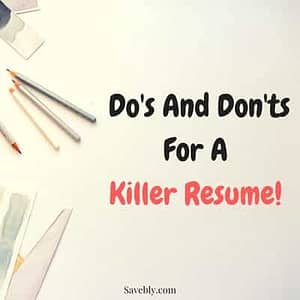 This is an AMAZING post on the do's and don'ts for a KILLER RESUME! Before you go all crazy researching job interview tips make sure to follow these resume tips and build a KILLER resume design. My first career advice to you is to have a great resume! So check out this post where you get some resume tips on what you should and shouldn't do when writing your resume! #resumetips #jobinterviewtips #careeradvice #jobs