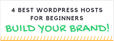 Best wordpress hosts for beginners to build their website or blog